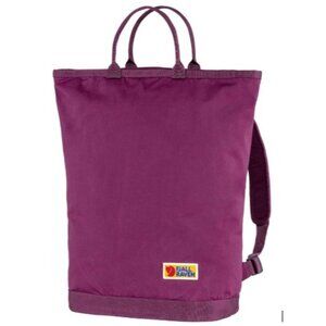 Fjallraven Vardag Totebag Royal Purple NWT $75 Backpack Handles Zip